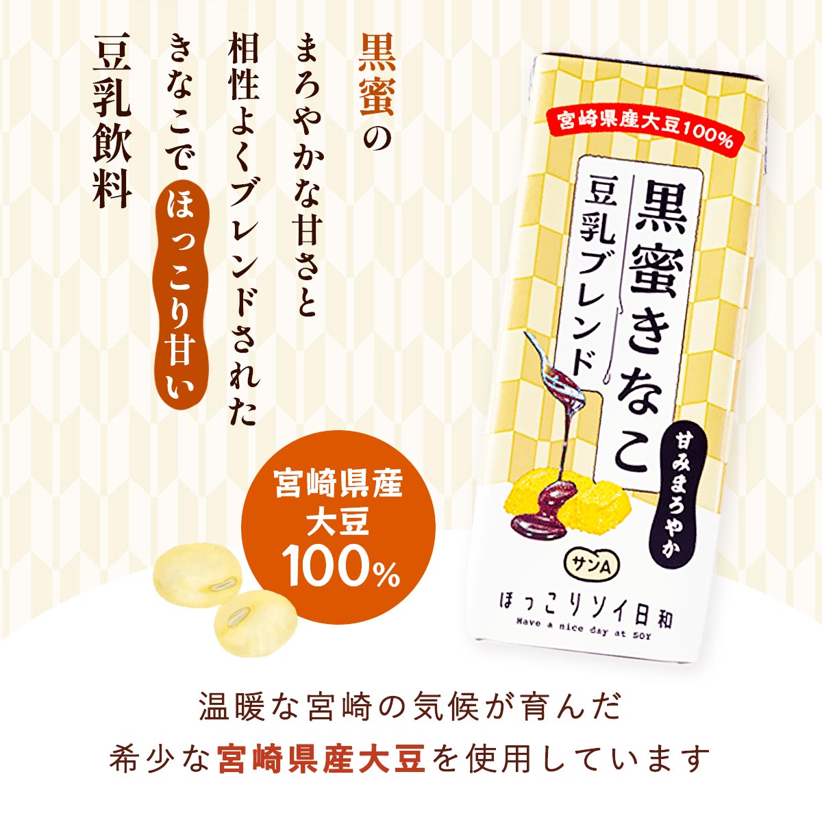 サンA 黒蜜きなこ豆乳ブレンド