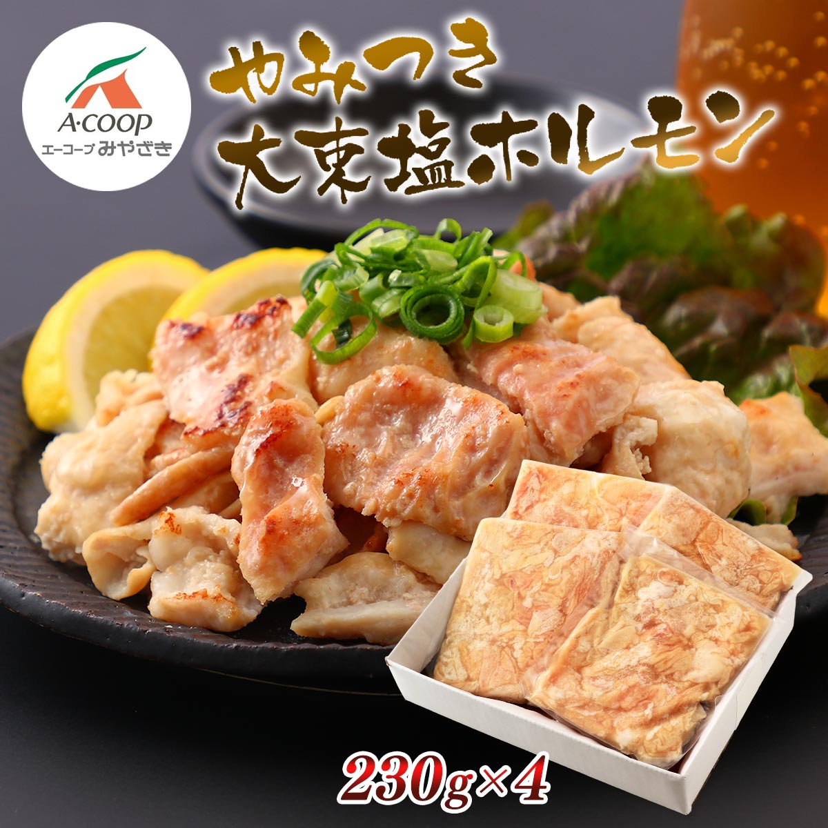 エーコープみやざき やみつき大束塩ホルモン