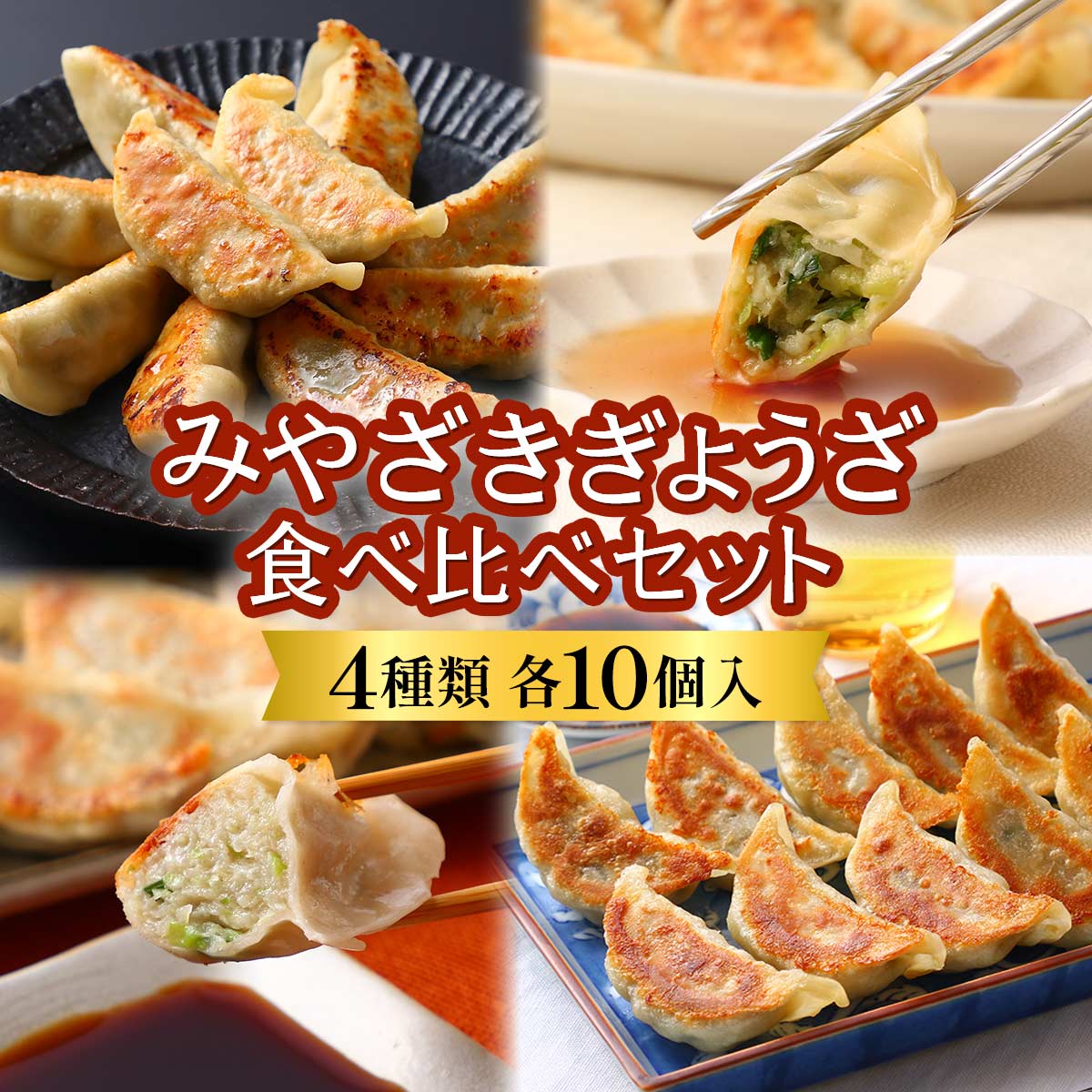 みやざきぎょうざ 食べ比べセット