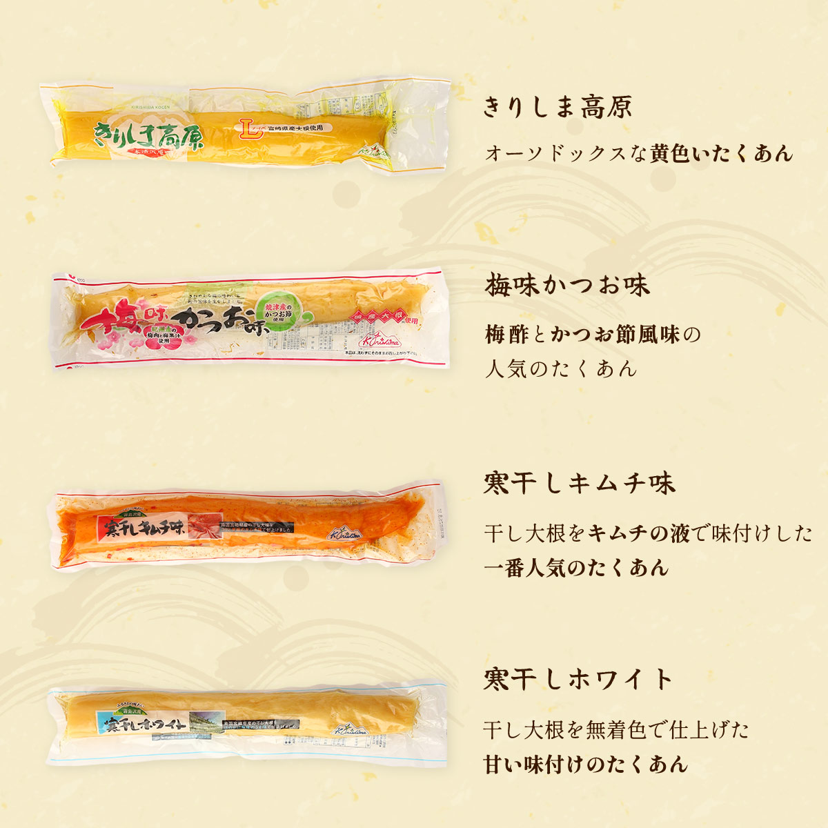 宮崎のおつけものセット(漬物7種入り)