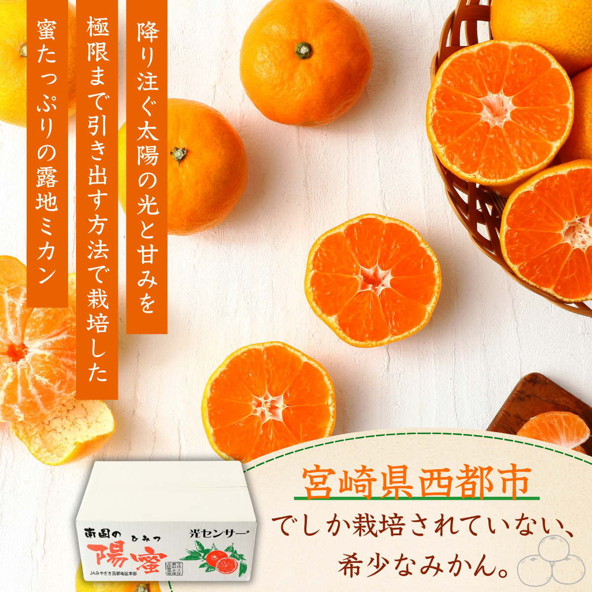 宮崎県西都市産 　南国の陽蜜　5㎏