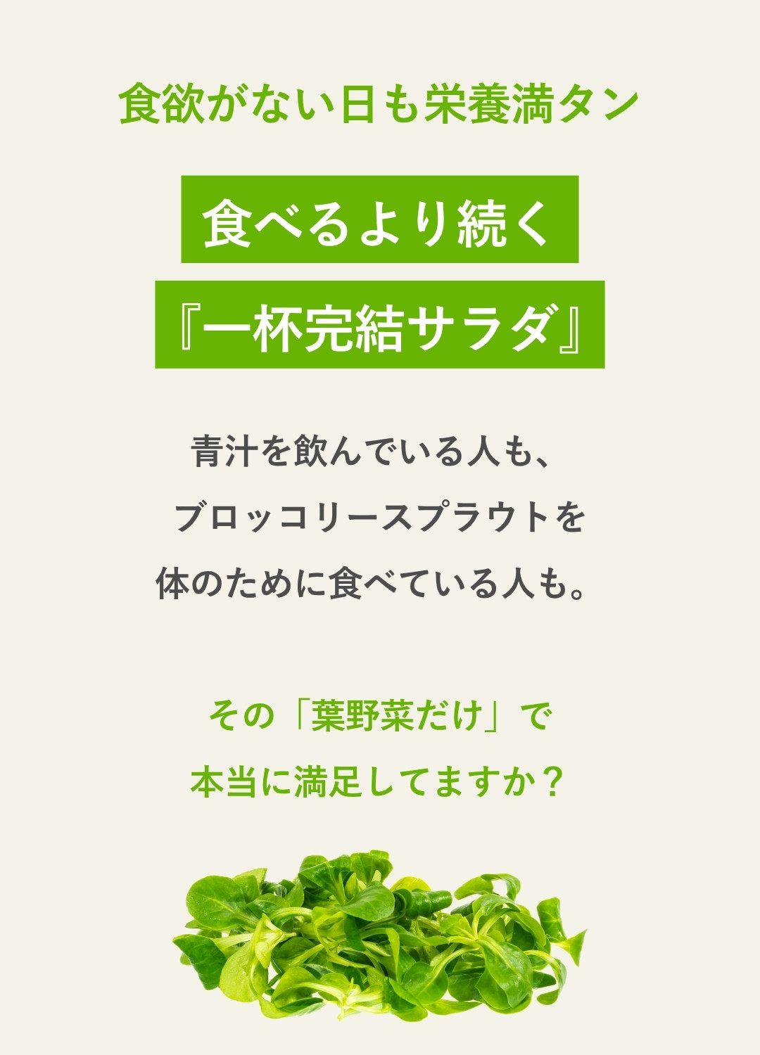オトナの完全サラダ