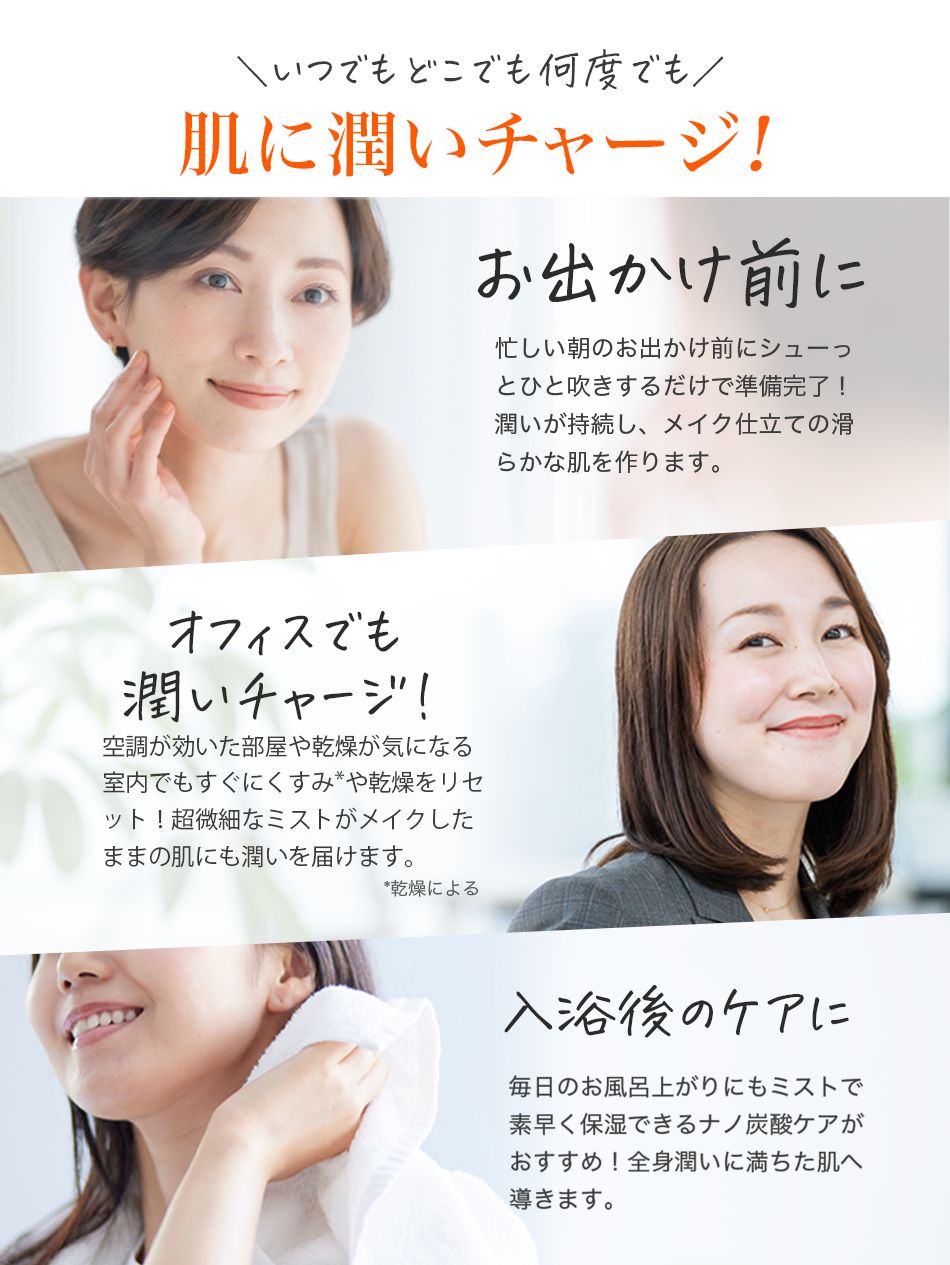 【3本セット定期購入】Shuwari　-しゅわり- 　さとう式炭酸ナノバブル化粧水