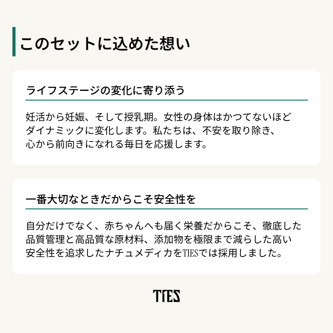NATUMEDICA｜妊活・授乳セット
