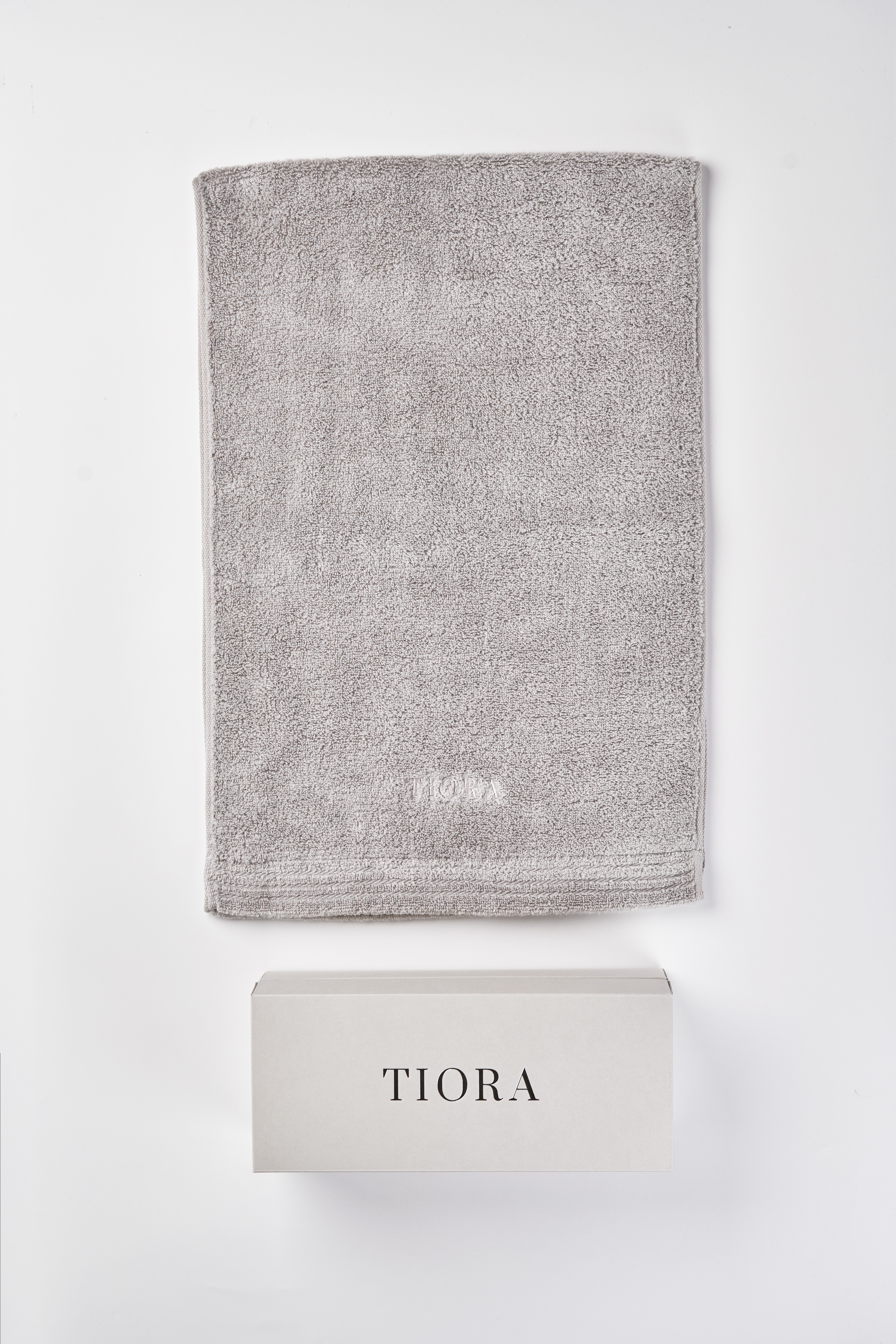 TIORA unwet towel - Regular（ライトグレー）