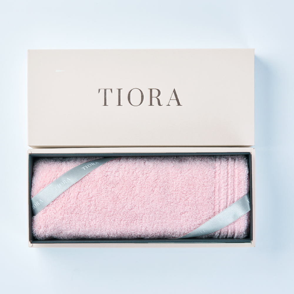 TIORA unwet towel - Regular（パウダーピンク）