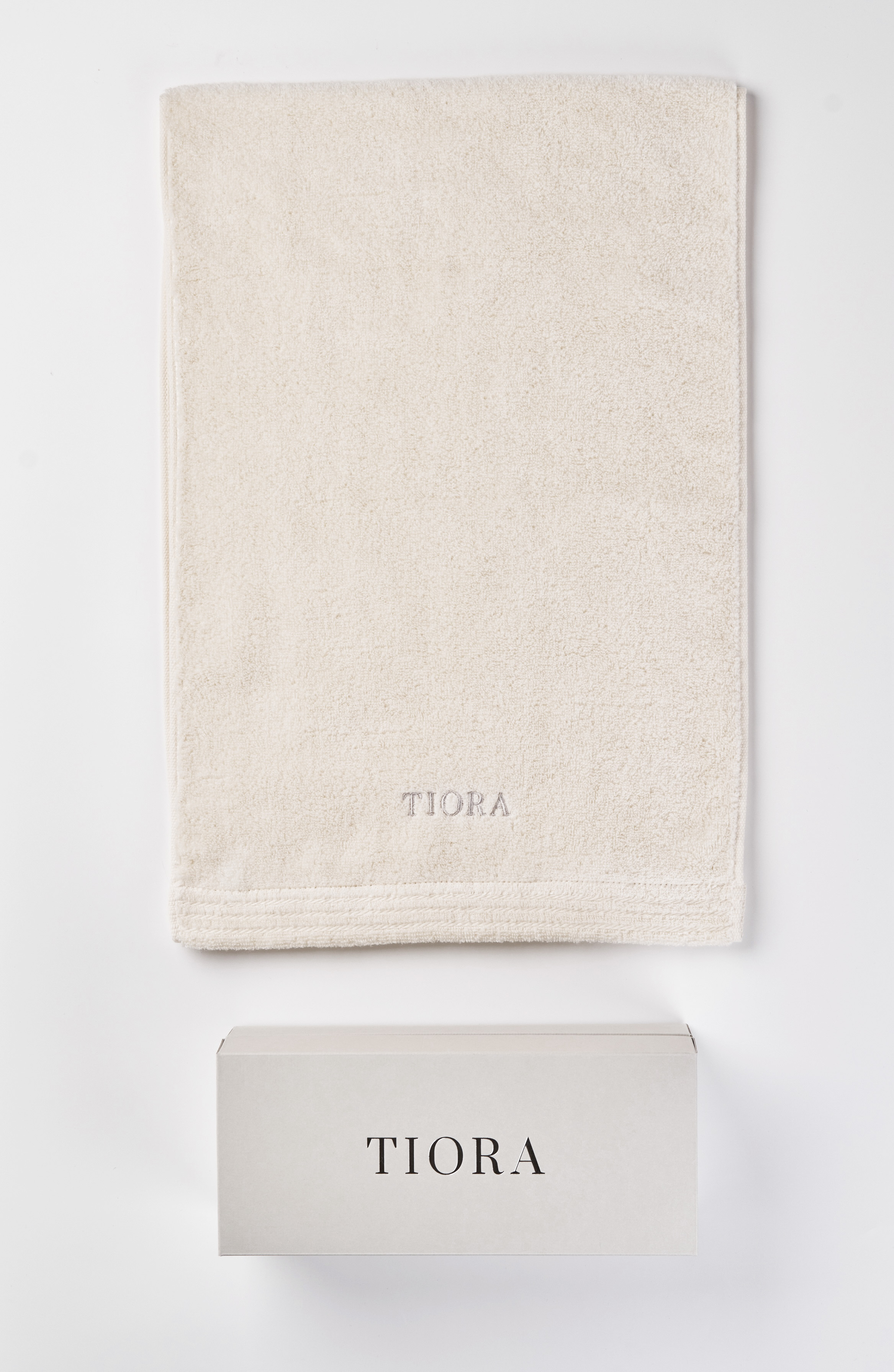 TIORA unwet towel - Regular（ナチュラルホワイト）