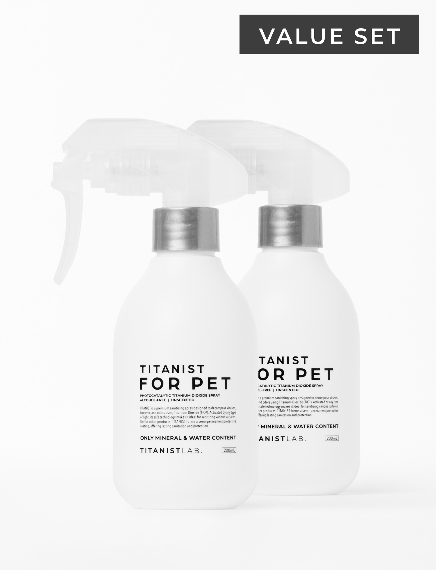 TITANIST FOR PET (SET OF 2)