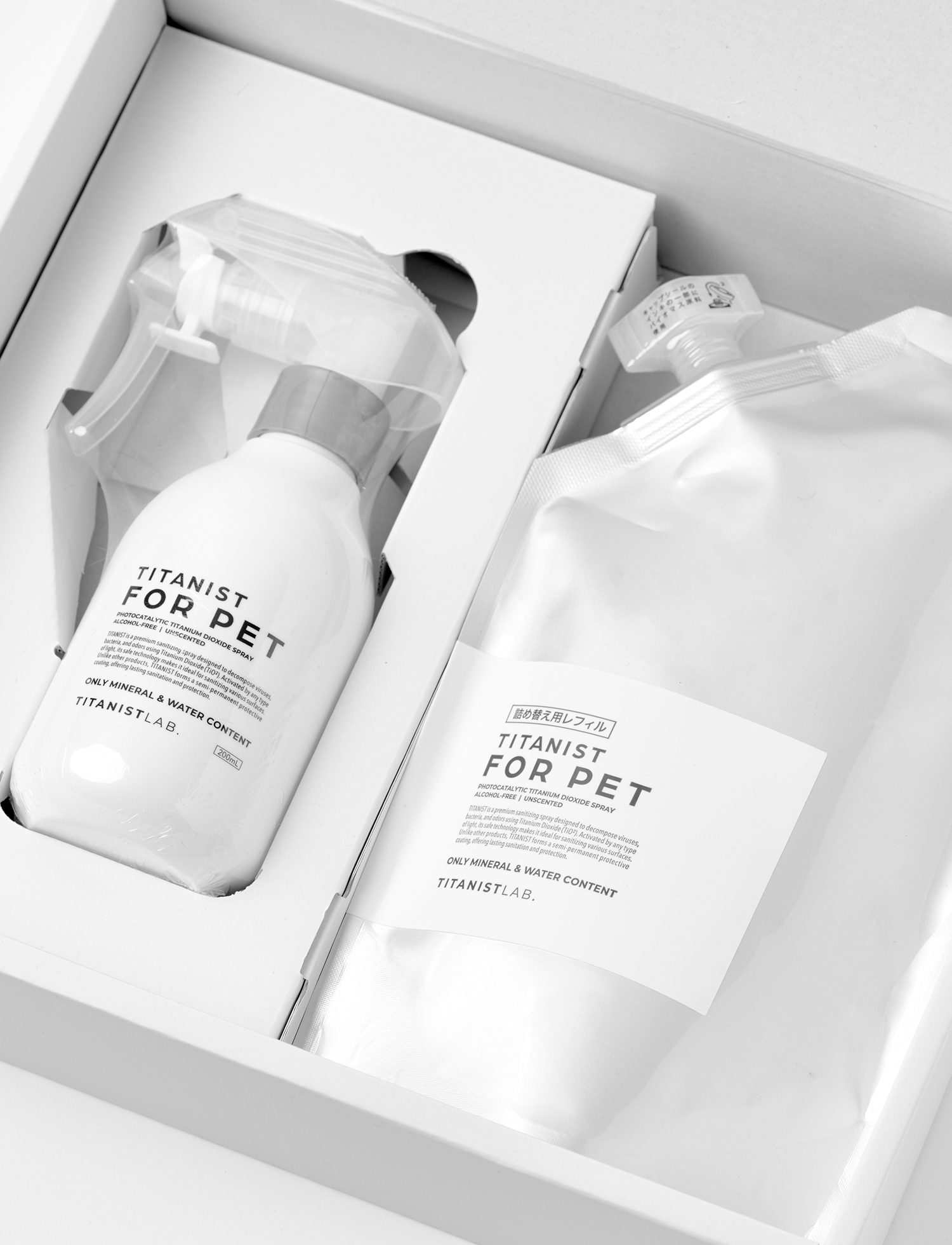 TITANIST FOR PET+ REFILL SET‐ Gift Box Edition