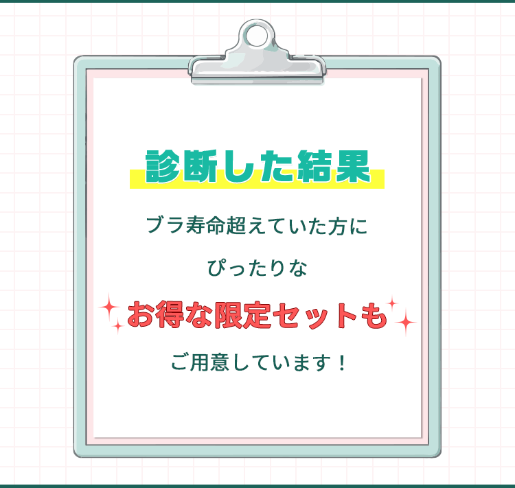 ブラ寿命診断
