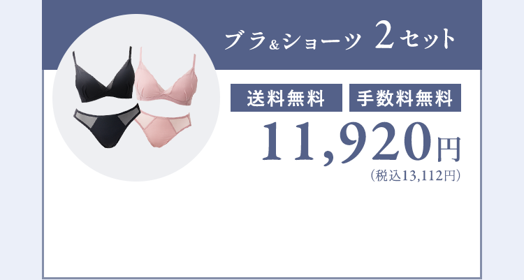 ブラ＆ショーツ 2枚セット