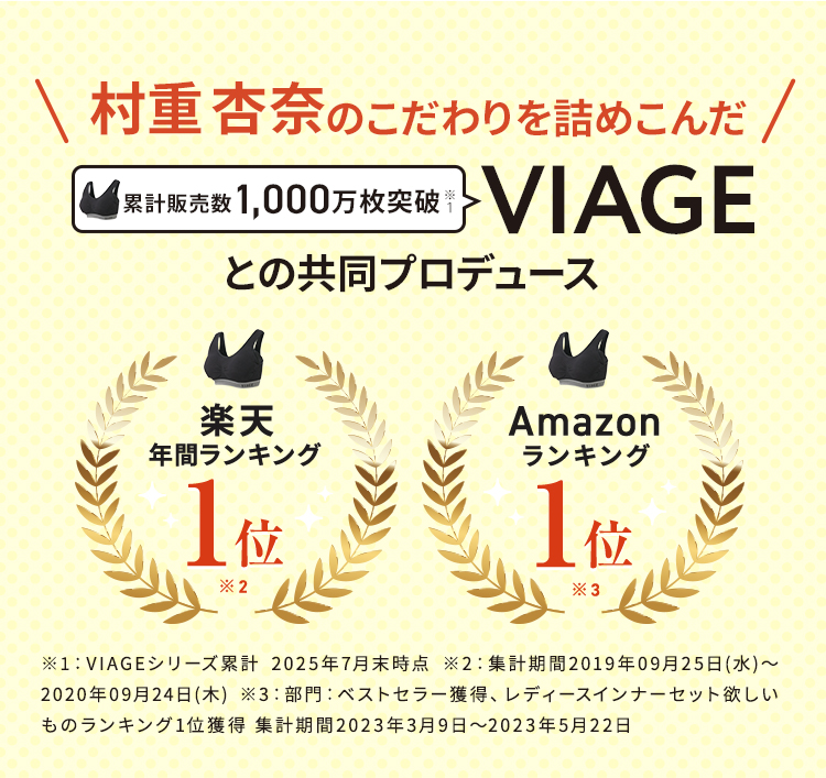 村重杏奈のこだわりを詰め込んだVIAGEとの共同プロデュース
