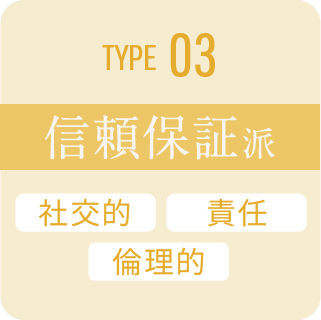 type 03 信頼保証派