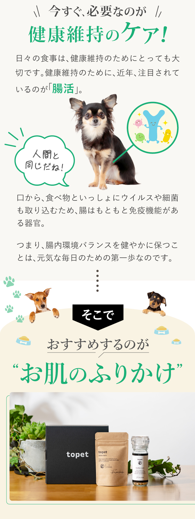 topet 皮膚・被毛ケア お肌のふりかけ6ゼット 楽天市場】【本日15%OFFクーポン配布中】topet お肌のふりかけ