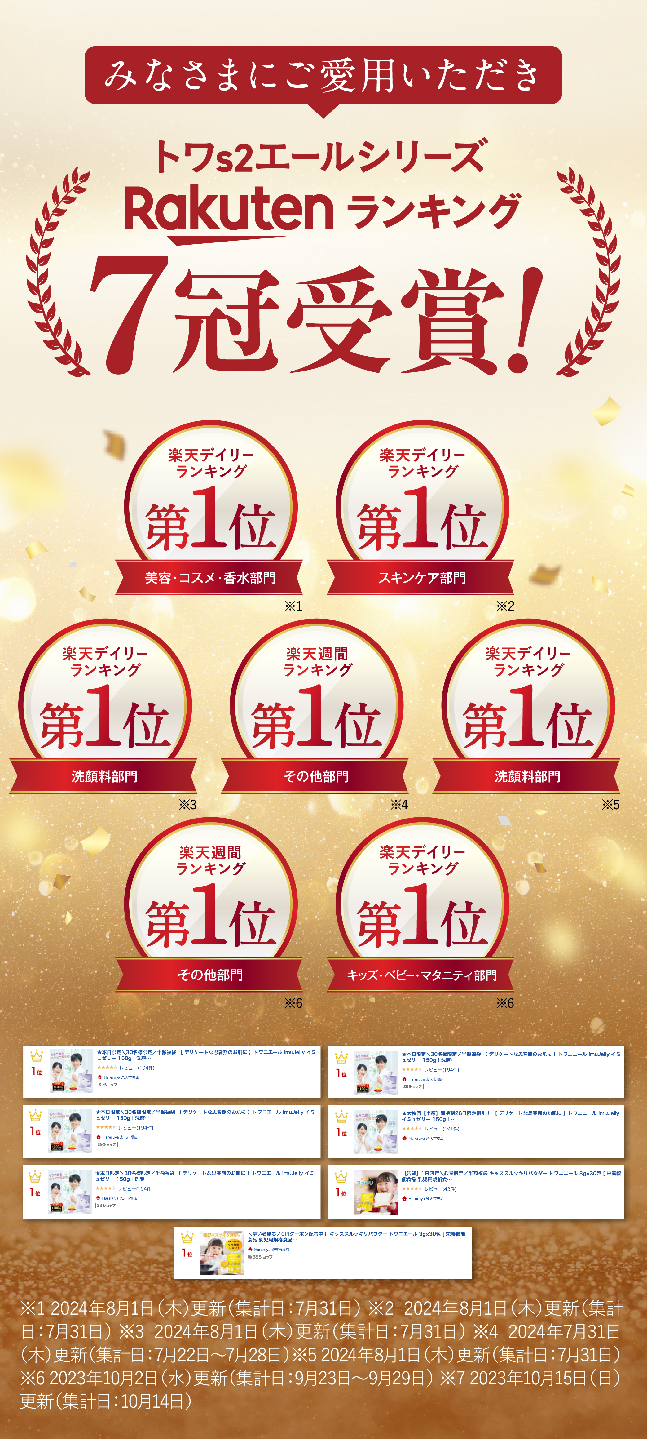 楽天7冠