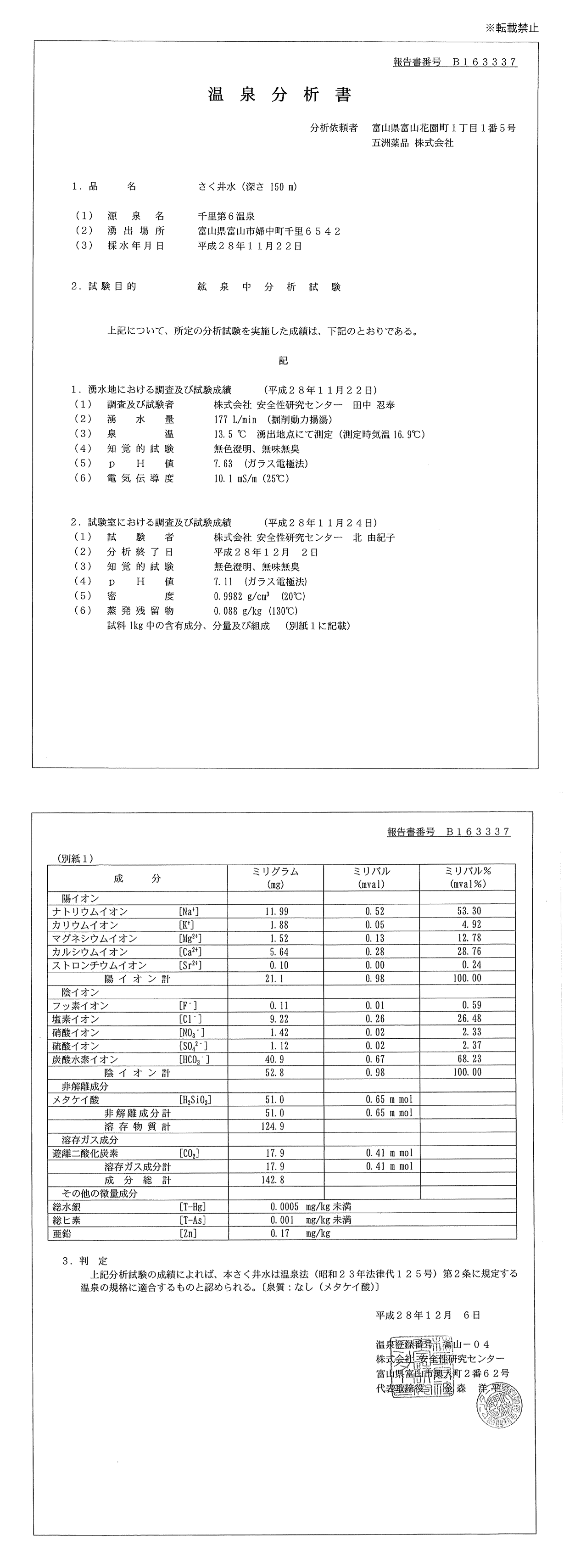 返品と返金について