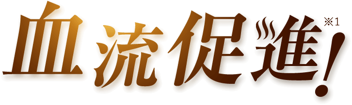 血流促進！