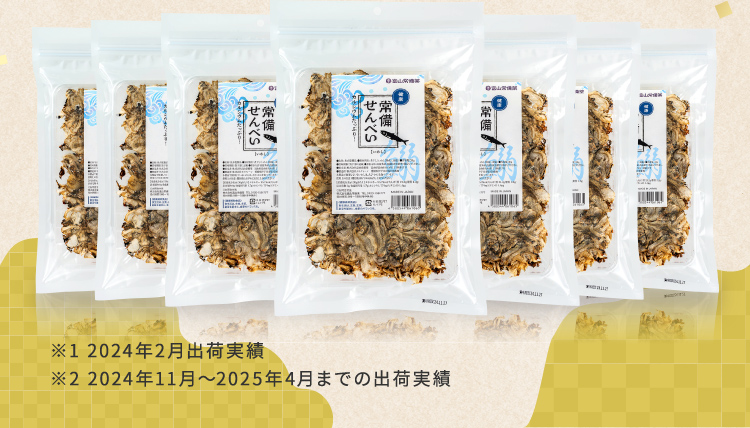 2024年2月出荷実績 ※2 2024年11月から2025年4月までの出荷実績