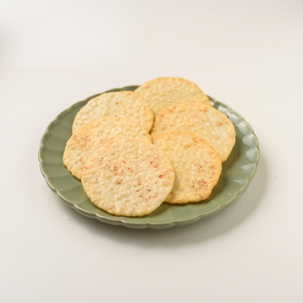 【15袋セット】気にせんべい 梅こんぶ味
