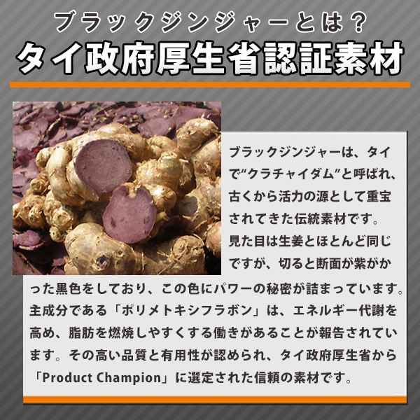 お腹の脂肪に黒しょうが［1袋定期コース］