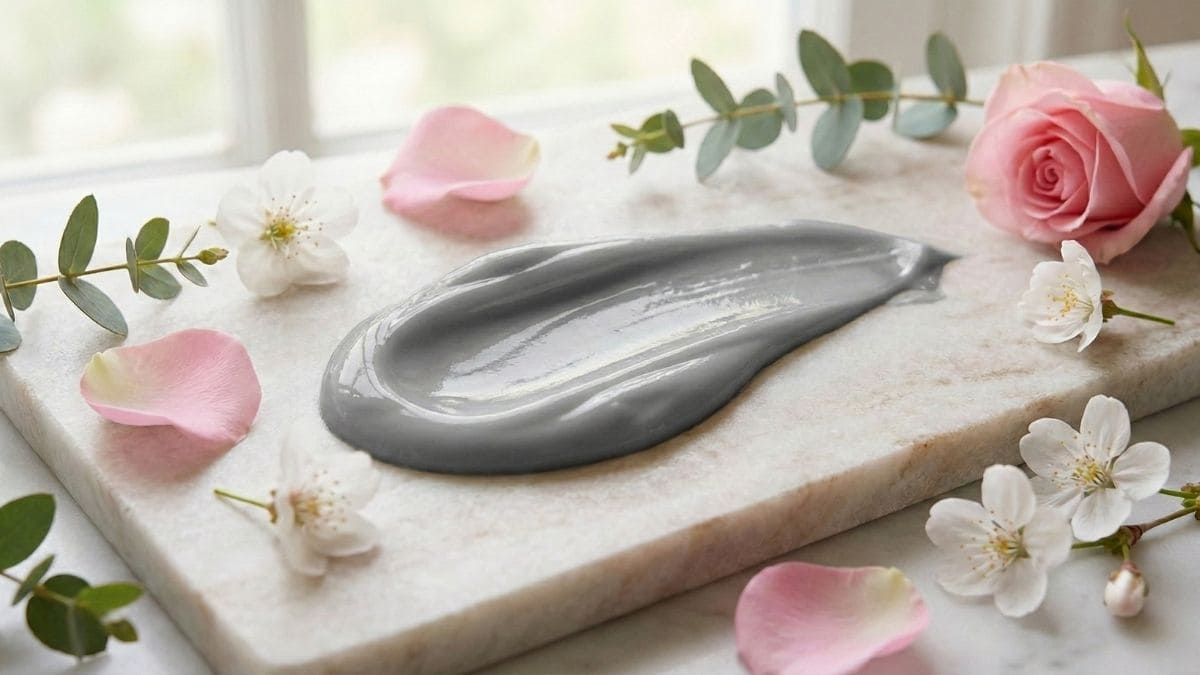 つるるんたんの商品イメージと滑らかなクリームのテクスチャ