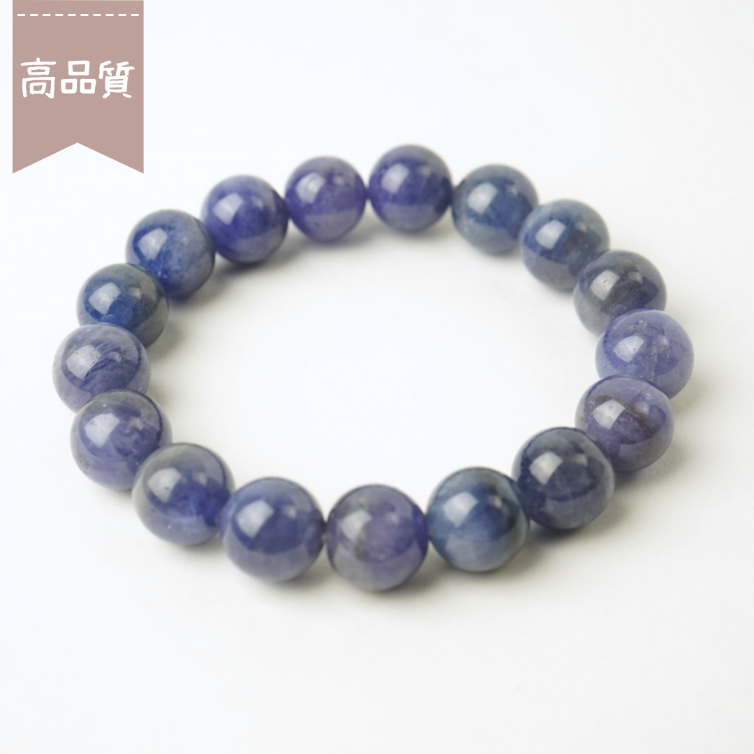 SOLD OUT【99日目】ブレスレット -タンザナイト【タンザニア産】- (No.080)