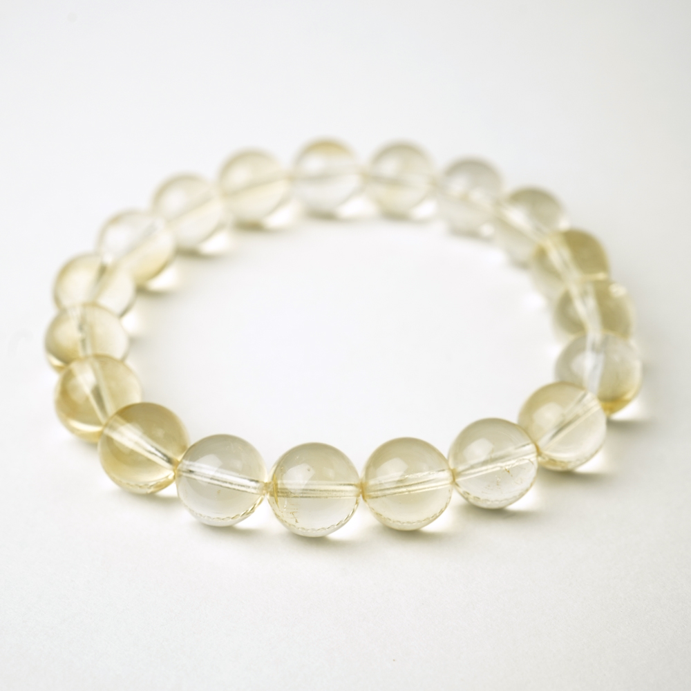 SOLD OUT【20日目】ブレスレット -シトリン【ブラジル産】- (No.078)