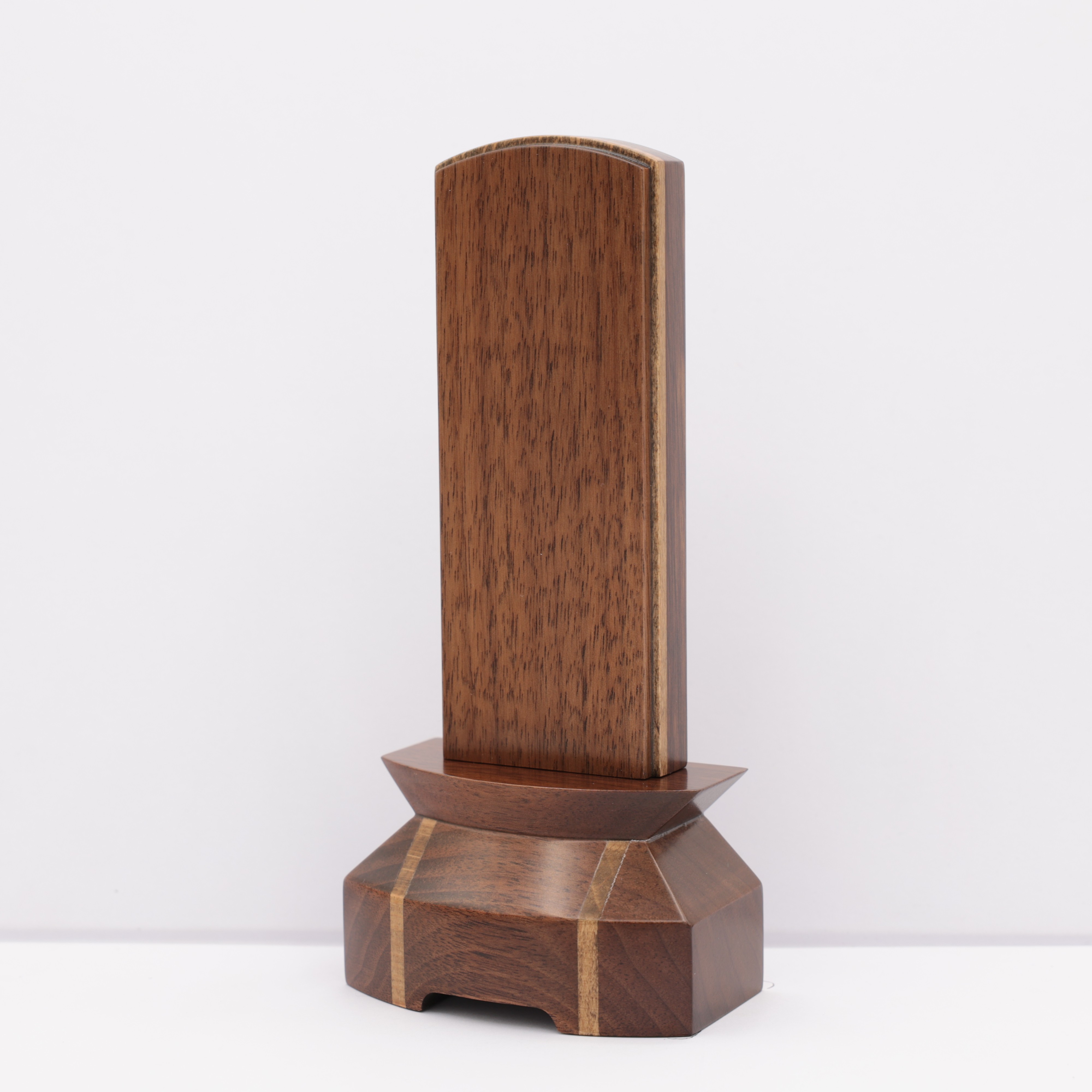 モダン位牌 -絆心- クルミ 4.0寸