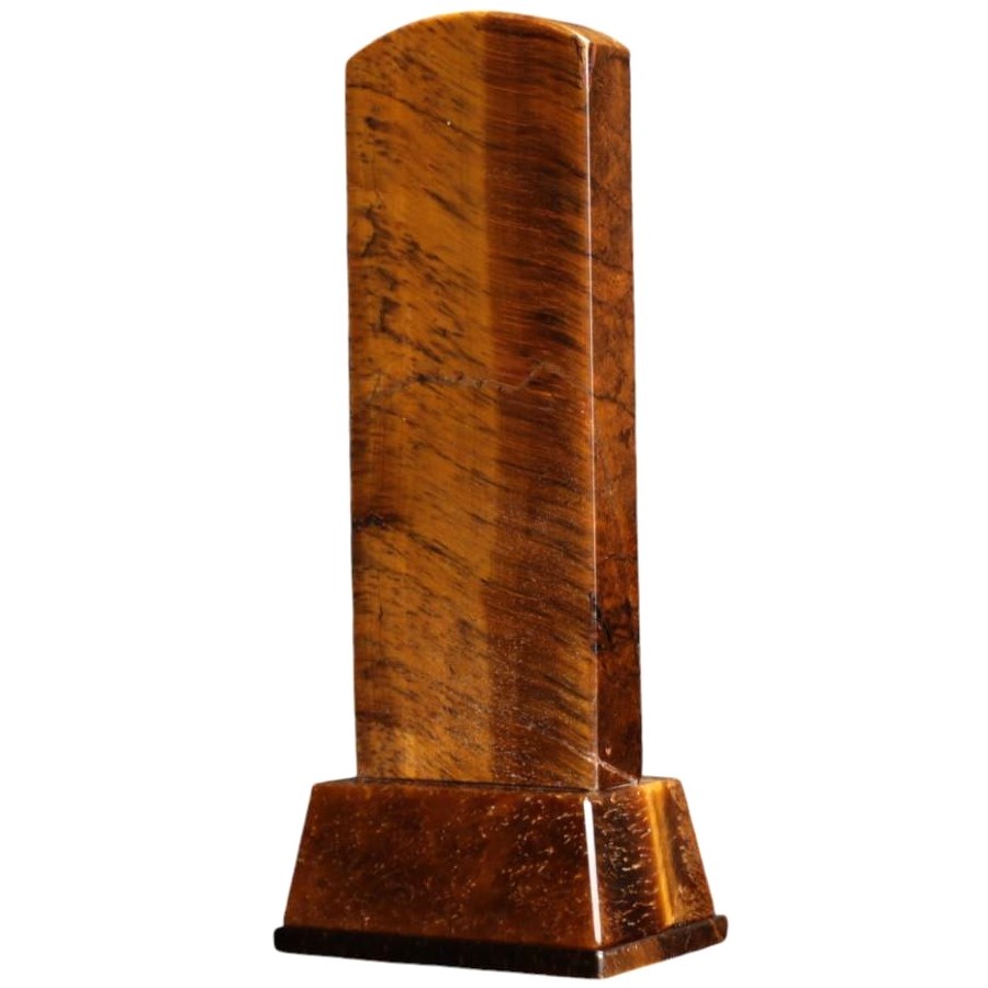 天然石位牌 -kiseki- 虎目(No.0105)