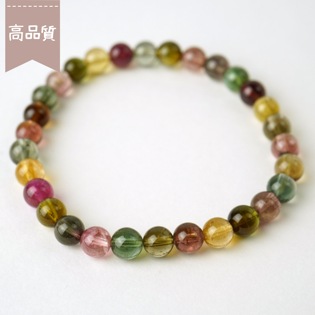 SOLD OUT【71日目】ブレスレット -マルチカラートルマリン- (No.109)