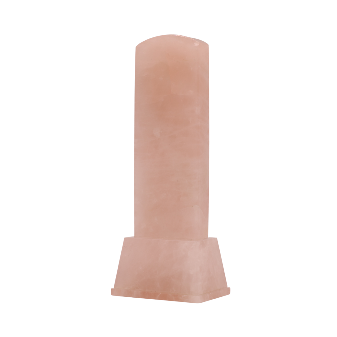 天然石位牌 -kiseki- ローズクォーツ(No.0179)