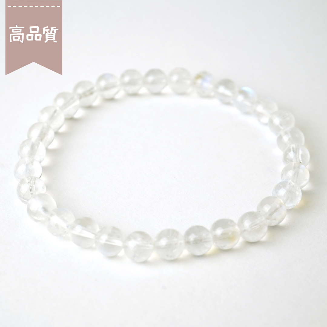 SOLD OUT【80日目】ブレスレット -ブルームーンストーン- (No.095)