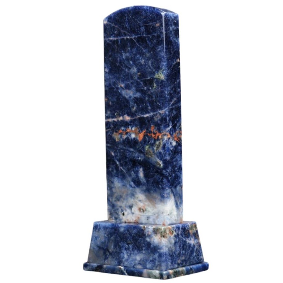 天然石位牌 -kiseki- ソーダライト(No.0098)