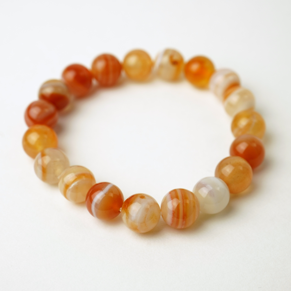 SOLD OUT【99日目】ブレスレット -サードオニキス- (No.077)