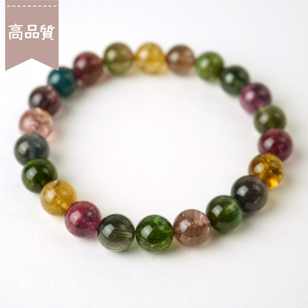 SOLD OUT【87日目】ブレスレット -マルチカラートルマリン- (No.108)