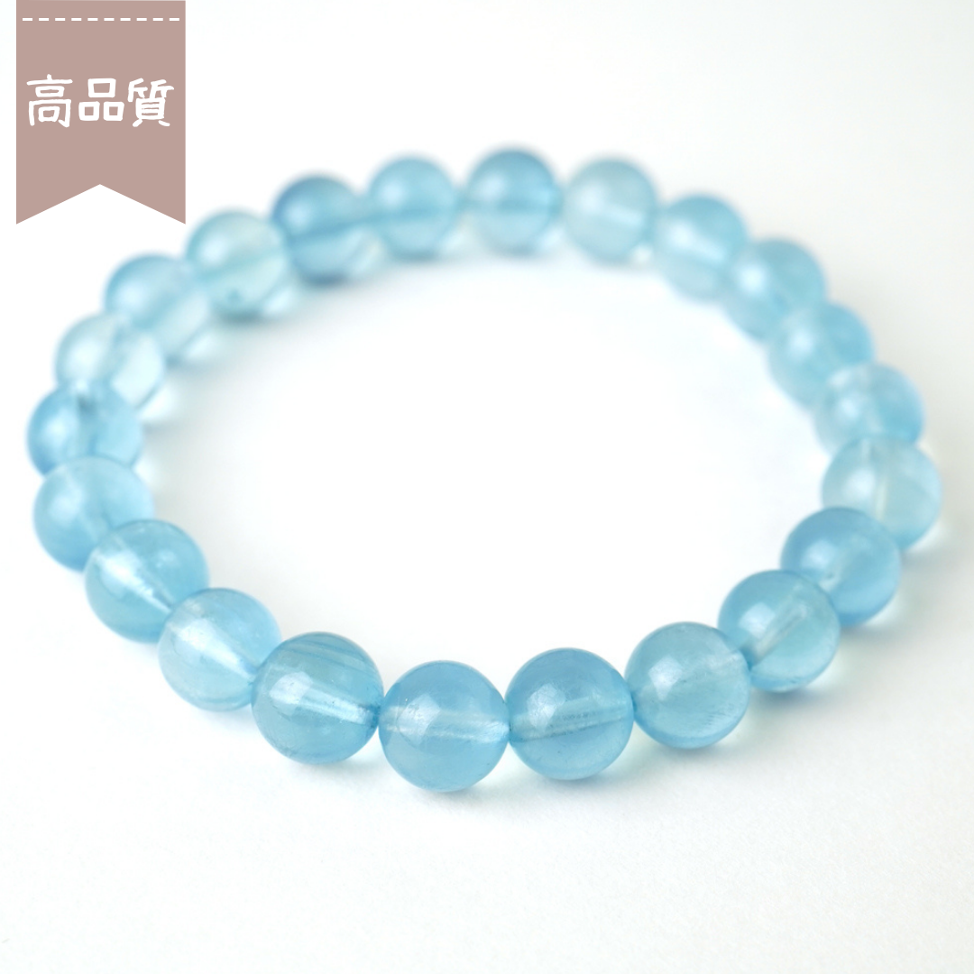 SOLD OUT【99日目】ブレスレット -アクアマリン- (No.097)