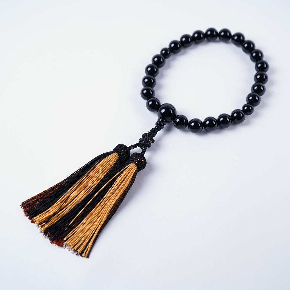 色羽-irohane-【金鵄/キンシ】　(男性用念珠)