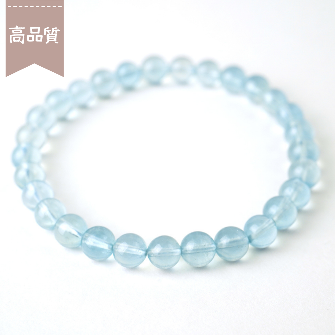 SOLD OUT【99日目】ブレスレット -アクアマリン- (No.099)
