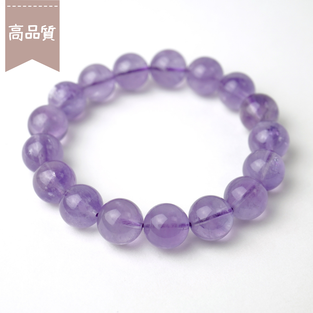 SOLD OUT【99日目】ブレスレット -ラベンダーアメジスト【ブラジル産】- (No.085)