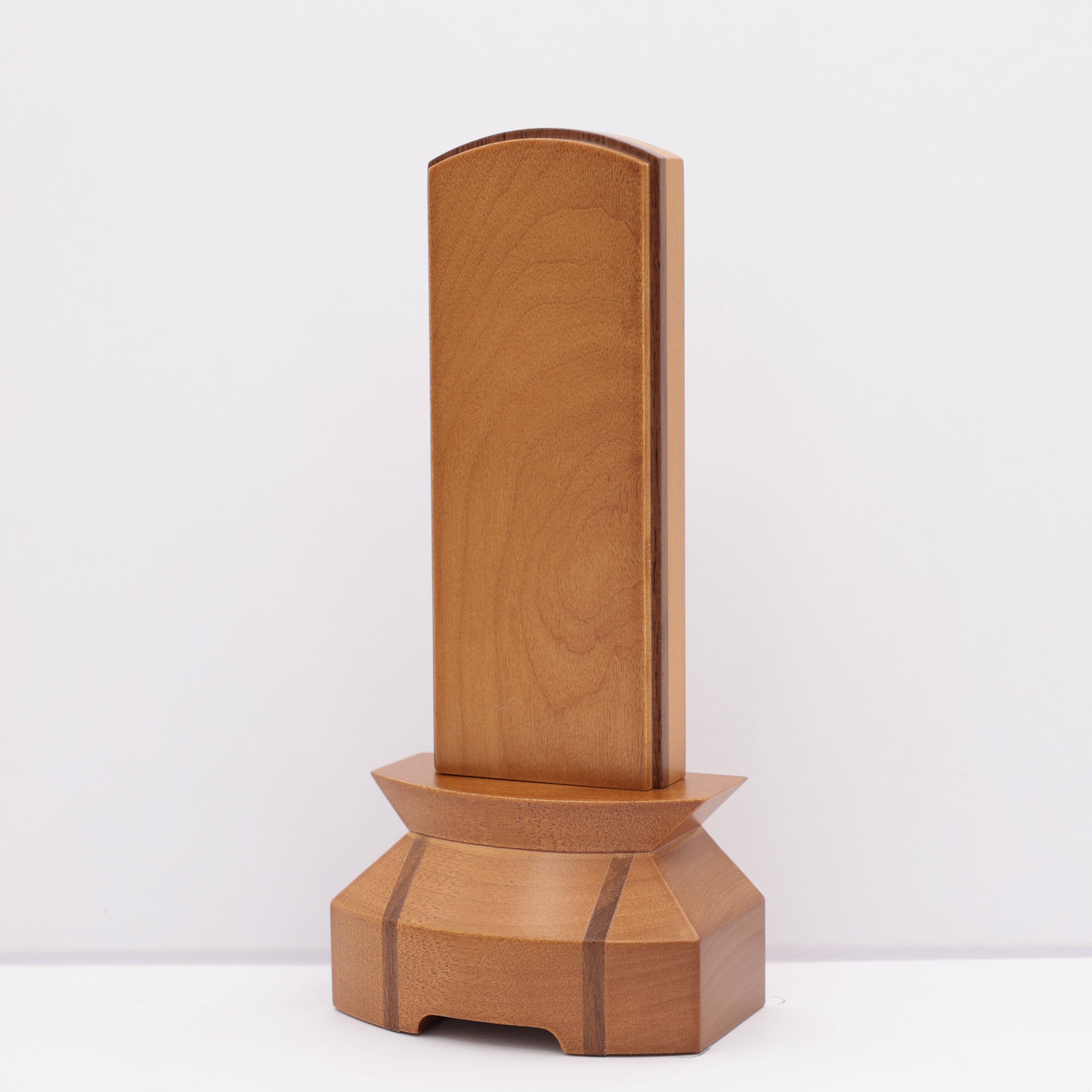 モダン位牌 -絆心- バーチ チーク色 4.0寸