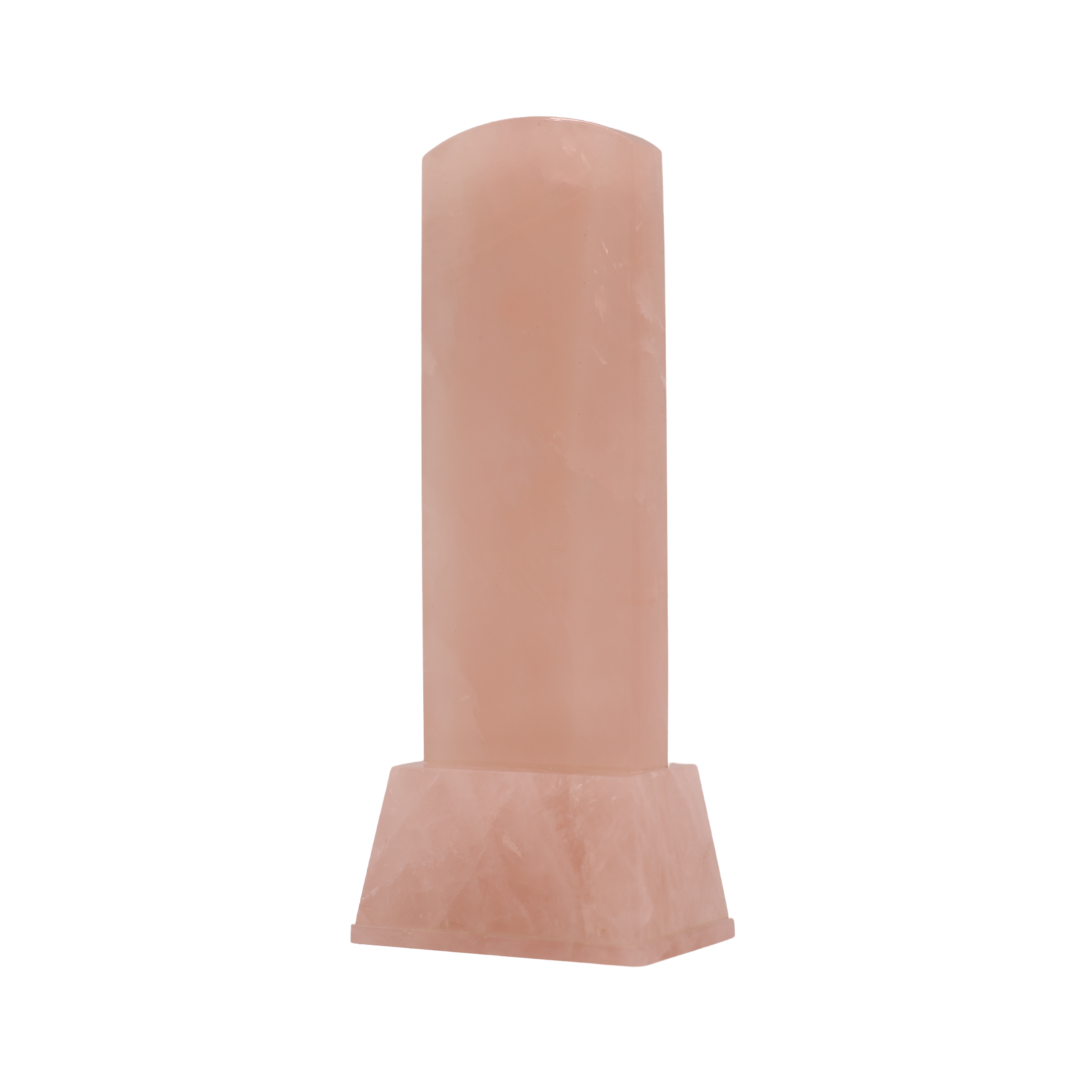 天然石位牌 -kiseki- ローズクォーツ(No.0180)