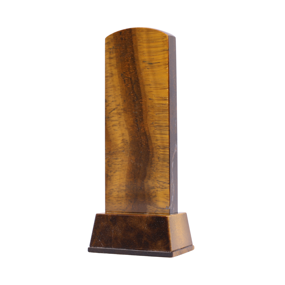 天然石位牌 -kiseki- 虎目石(No.0293)