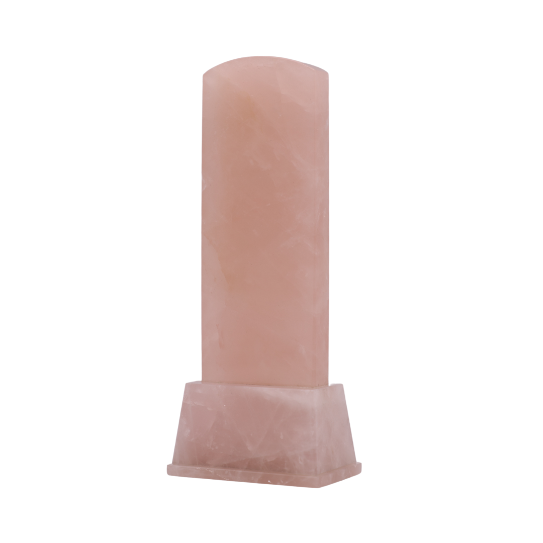 天然石位牌 -kiseki- ローズクォーツ(No.0184)