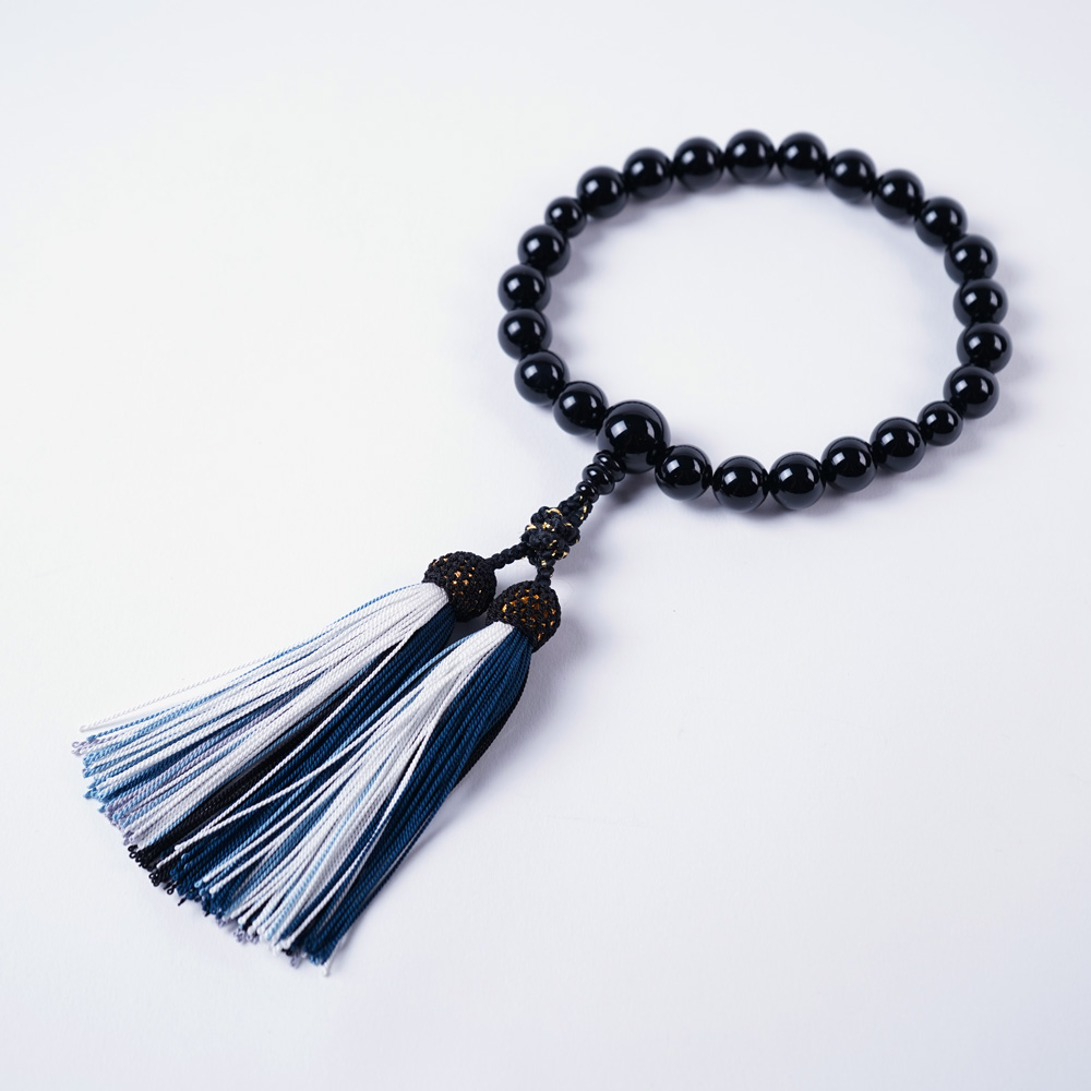 色羽-irohane-【澄空/チョウクウ】　(男性用念珠)