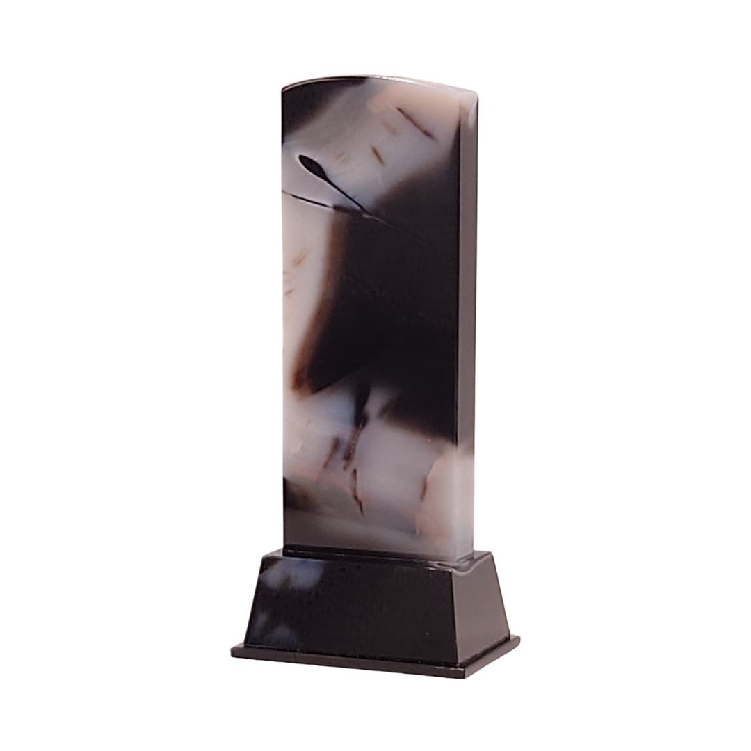 天然石位牌 -kiseki- 瑪瑙(No.0263)