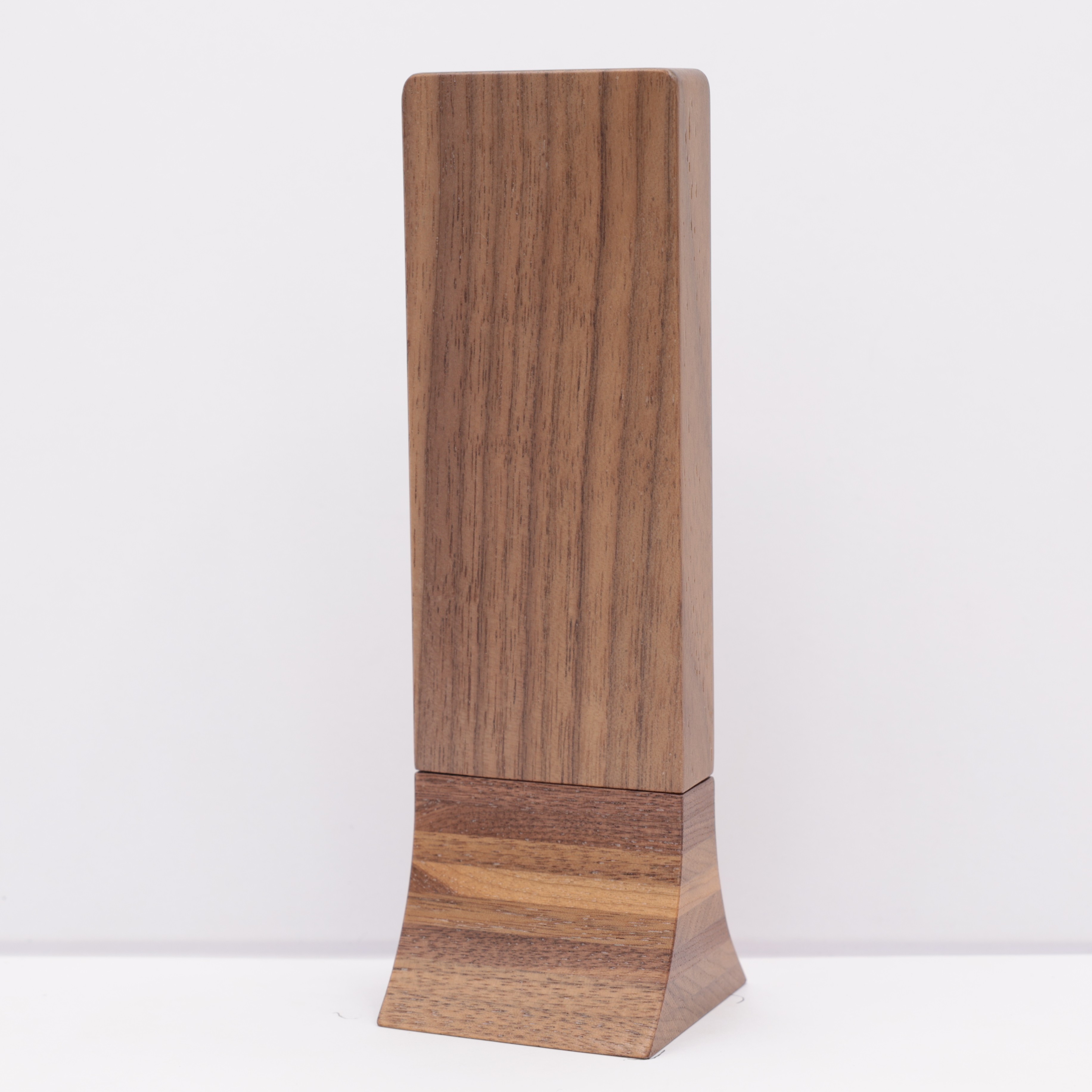 モダン位牌 -T's- 新型タワー ウォールナット WA寄木 4.0寸