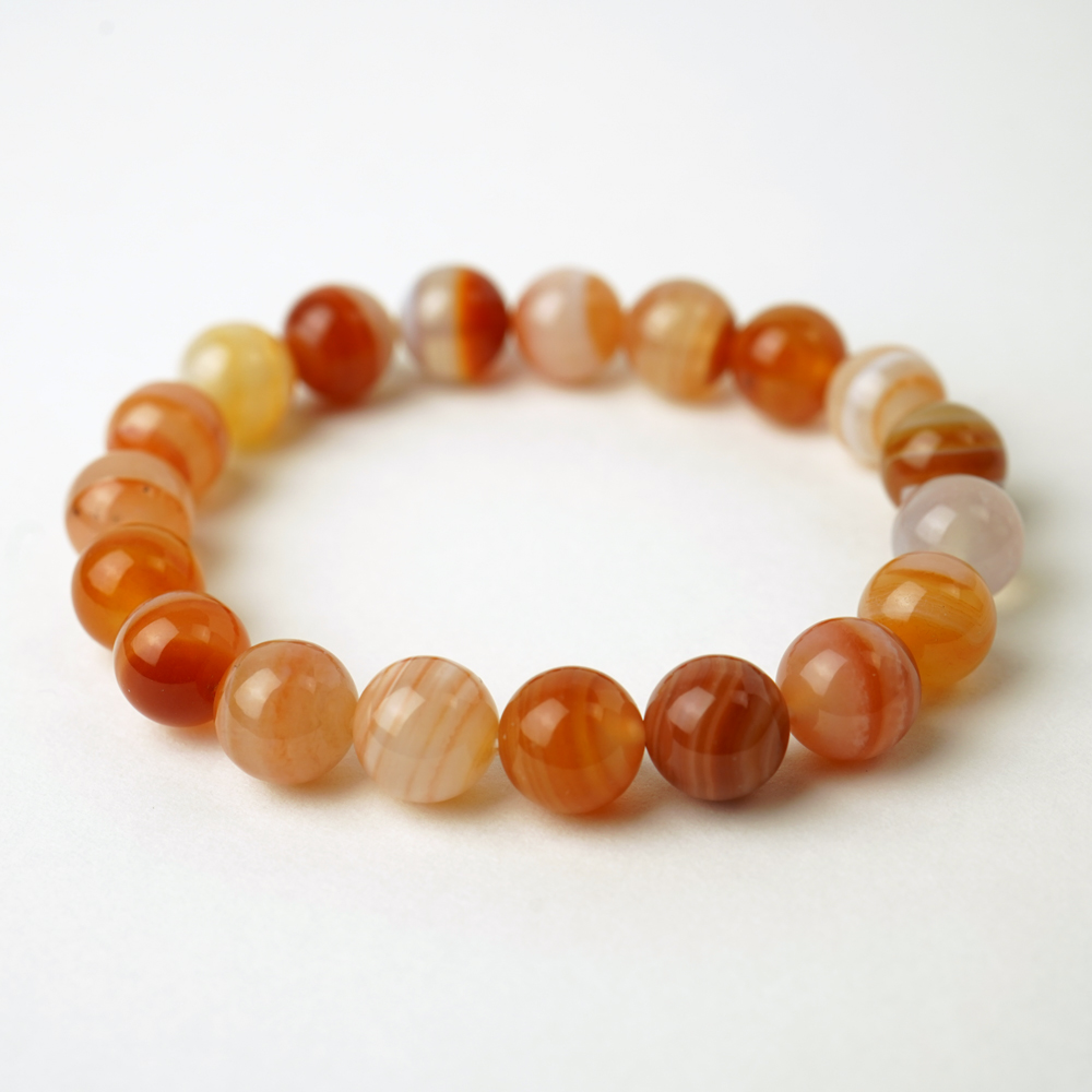 SOLD OUT【99日目】ブレスレット -サードオニキス- (No.076)