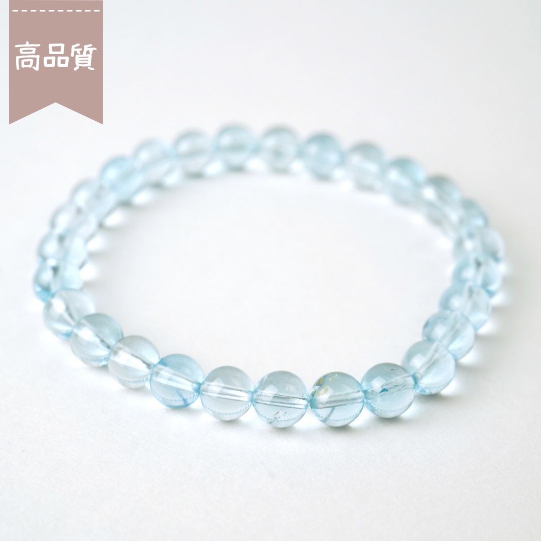 SOLD OUT【77日目】ブレスレット -ブルートパーズ- (No.092)