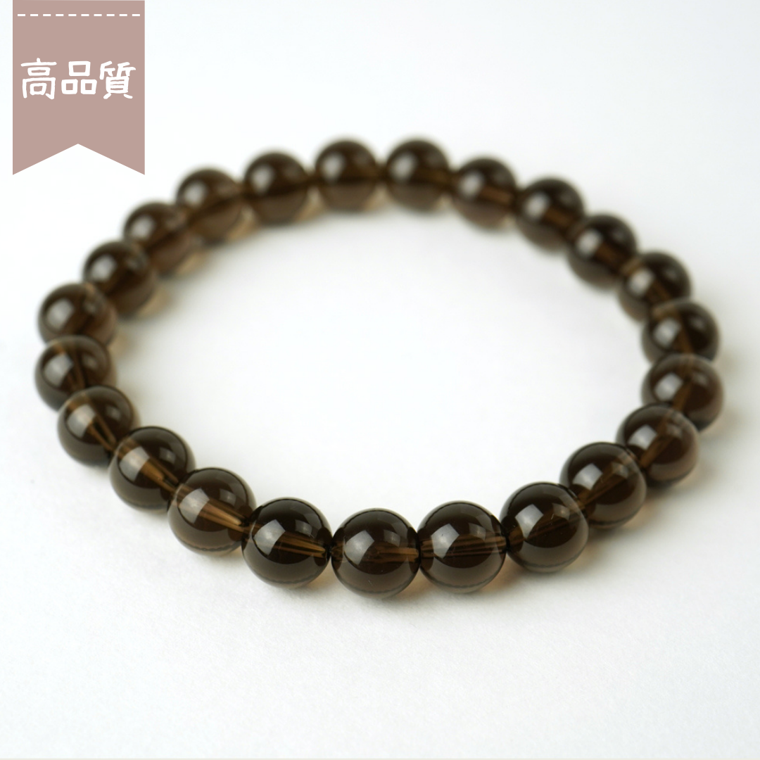SOLD OUT【77日目】ブレスレット -スモーキークォーツ- (No.106)