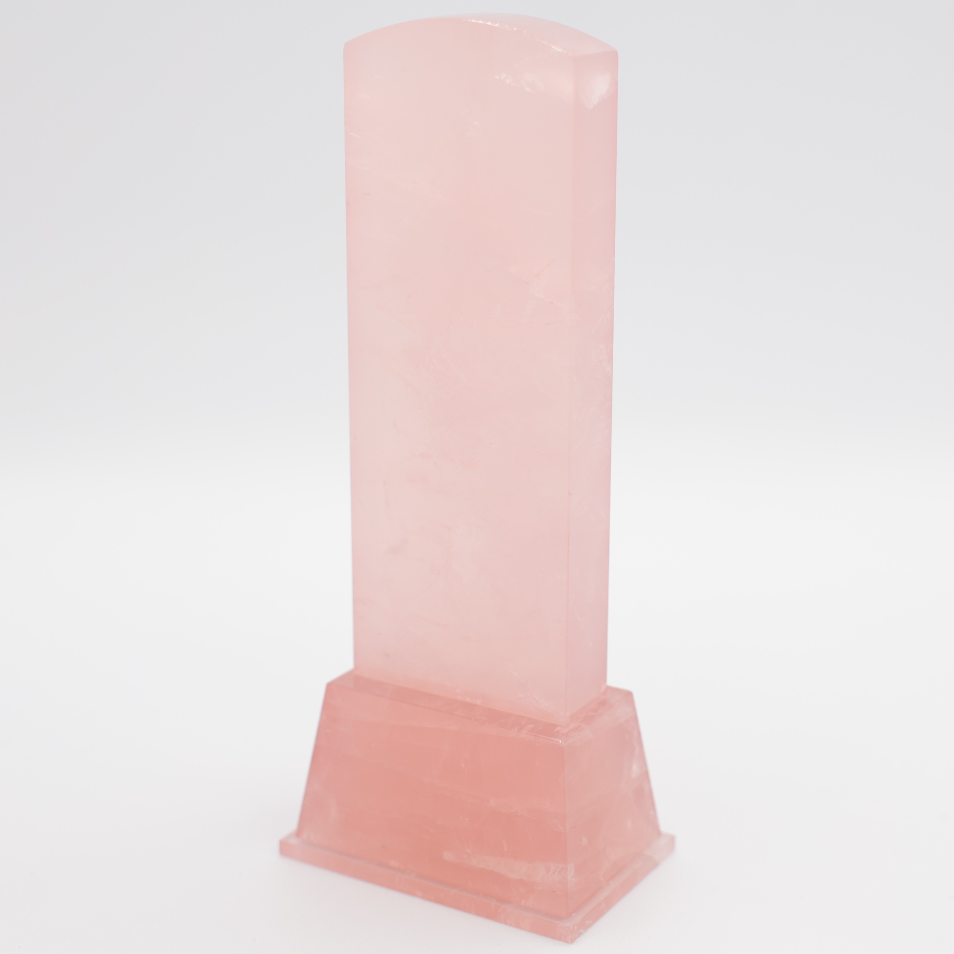 天然石位牌 -kiseki- ローズクォーツ(No.0016)